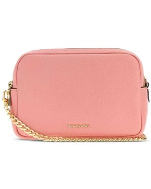 MICHAEL Michael Kors Medium Bryant Double-Zip Cross Body Bag - Pink