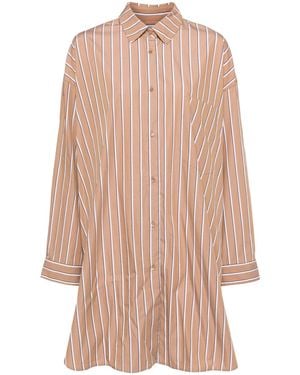 JNBY Striped Long Sleeve Shirt - Pink