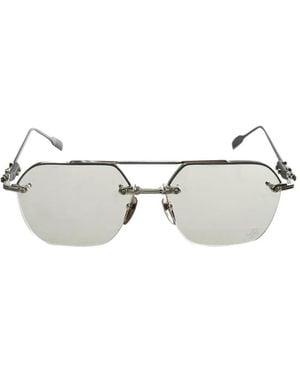 Chrome Hearts Pilot-Frame Sunglasses - Metallic