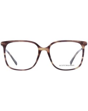 Scotch & Soda Lunettes De Vue À Effet Écailles De Tortue - Marron