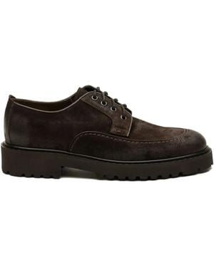 Doucal's Leather Loafers - ブラウン