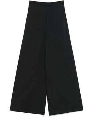 Forte Forte Hose mit weitem Bein - Schwarz