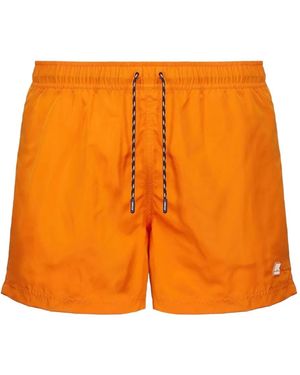 K-Way Short De Bain À Lien De Resserrage Hazel - Orange