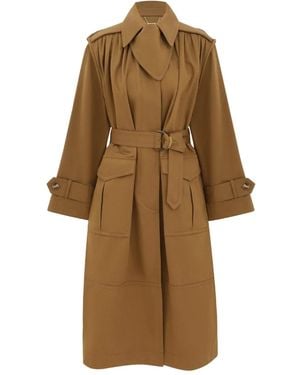 Zimmermann Gabardina Con Cinturón - Neutro