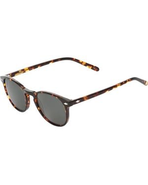 Lesca - Tortoise Shell Sunglasses - Unisex - Acetate - One Size - Metallic