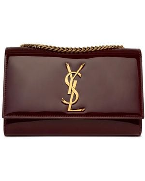 Saint Laurent Kate Kleine Schoudertas - Paars