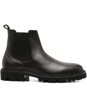 BOSS Leather Chelsea Boots - ブラック