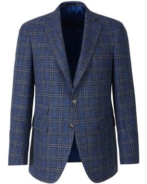 SCABAL® Checked Blazer - Blue