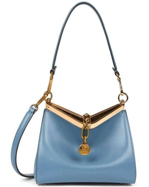 Etro Mini Vela Tote Bag - Blau