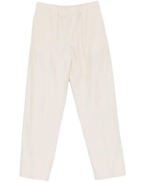 Lardini Pavice Elasticated Trousers - White