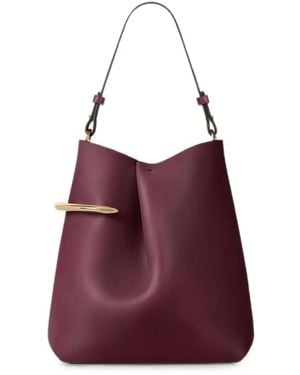 Givenchy Mini Pinch Me Leather Bag - Purple