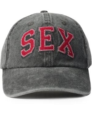 Carne Bollente Casquette À Patch Appliqué - Grey