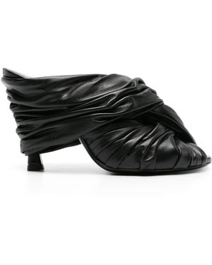 Givenchy Twist Sandals - Black