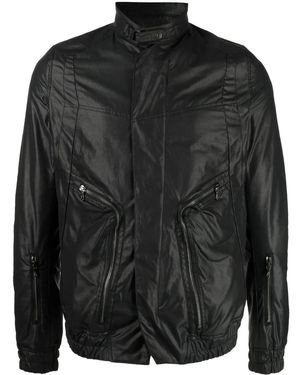 Julius Bomber Con Zip - Nero