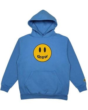 Drew Mascot Graphic-Print Hoodie - Blue