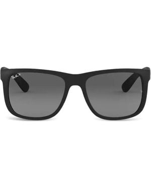 Ray-Ban Justin Rb4165 622/T3 Square-Frame Sunglasses - Grey
