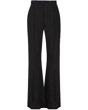 Balenciaga Pantalones Acampanados - Negro