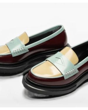 Adieu Type 218 Leather Loafers - Black