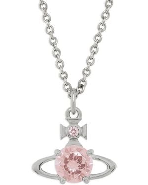 Vivienne Westwood Reina-Pendant Necklace - Pink