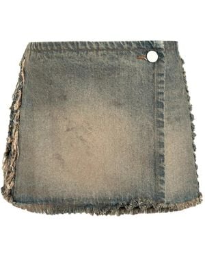 Undergold Rock im Distressed-Look - Grün