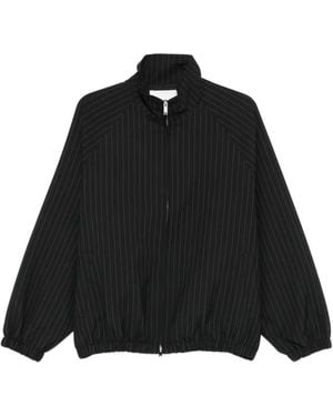 Frankie Shop Veste À Rayures - Black