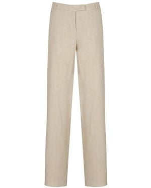 Marella Pantalon À Plis Marqués Odino - White