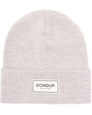 Dondup ロゴ ウールビーニー - ホワイト