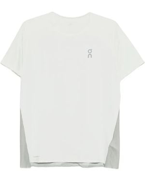 On Shoes Logo-Print T-Shirt - White