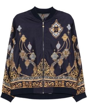 CAMILLA The Imperial Gate Bomber Jacket - Blue