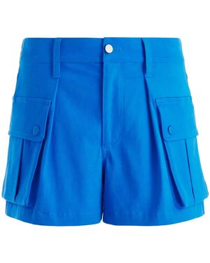 Alice + Olivia Short Joette À Poches Cargo - Bleu