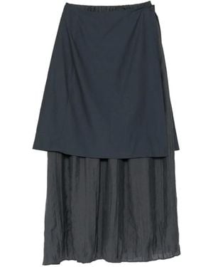 Ruohan Kolt Maxi Skirt - Blue