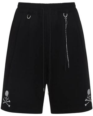 Mastermind Japan Skull Drawstring Shorts - Black