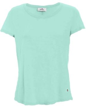 Deha Round-Neck T-Shirt - Green