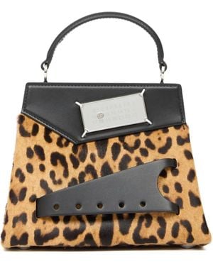 Maison Margiela Small Snatched Handbag - Black