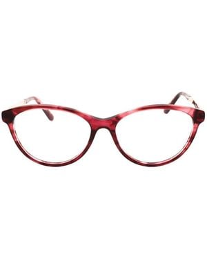 Harley Davidson Oval-Frame Glasses - Red