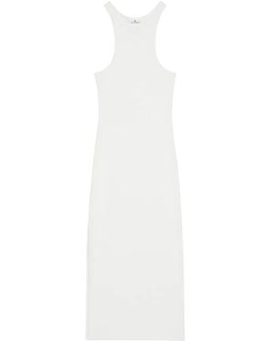 Courreges Jersey Midi Dress - White