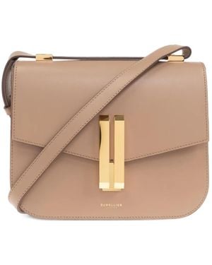 DeMellier London Vancouver Flap Cross Body Bag - Natural