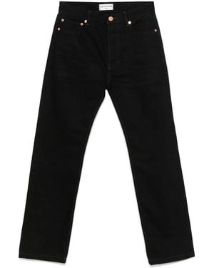Balenciaga Logo-Patch Jeans - Black
