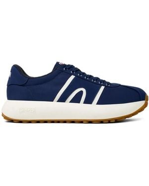 Camper Pelotas Athens Round-Toe Lace-Up Trainers - Blue