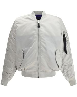 Alpha Industries Zip Pocket Down Jacket - Grey