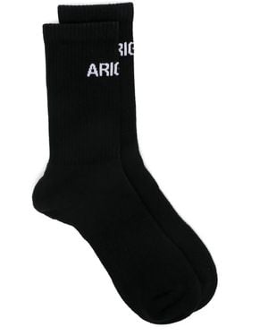 Axel Arigato Block Jacquard Socks - Black