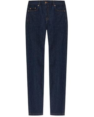 CASABLANCA Jeans With Logo - Blue