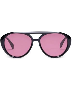 Viktor & Rolf Pilot-Frame Sunglasses - Pink