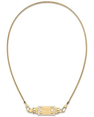 Marie Lichtenberg Collier À Médaillon Star Baby - Metallic