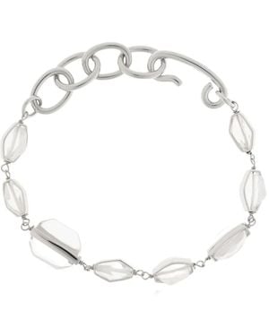 Jil Sander チェーンリンク ブレスレット - ホワイト
