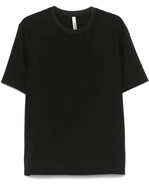 Attachment T-Shirt Mit Rundem Ausschnitt - Schwarz
