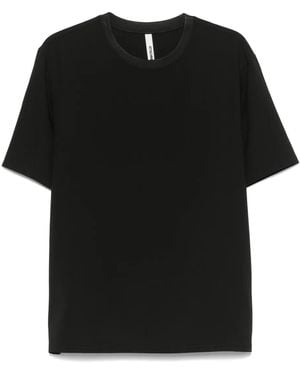 Attachment T-Shirt Mit Rundem Ausschnitt - Schwarz