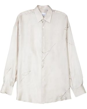 Costumein Patterned Shirt - White