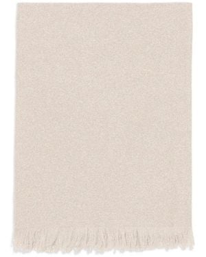Bompard Fringed Voile Scarf - Natural