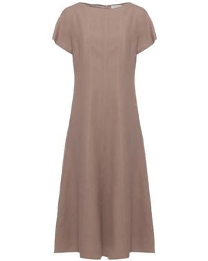 Antonelli Matilde Midi Dress - Brown